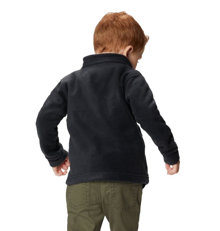 Boys’ Toddler Steens Mountain II Fleece Jacket, Color: Black, image 6