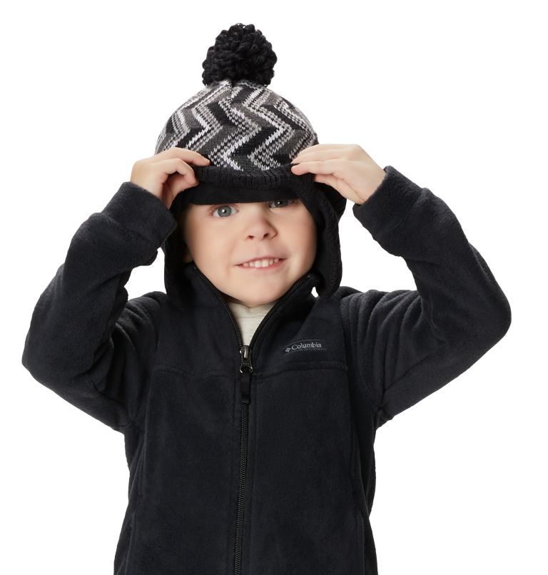 Thumbnail: Boys’ Toddler Steens Mountain II Fleece Jacket, Color: Black, image 7