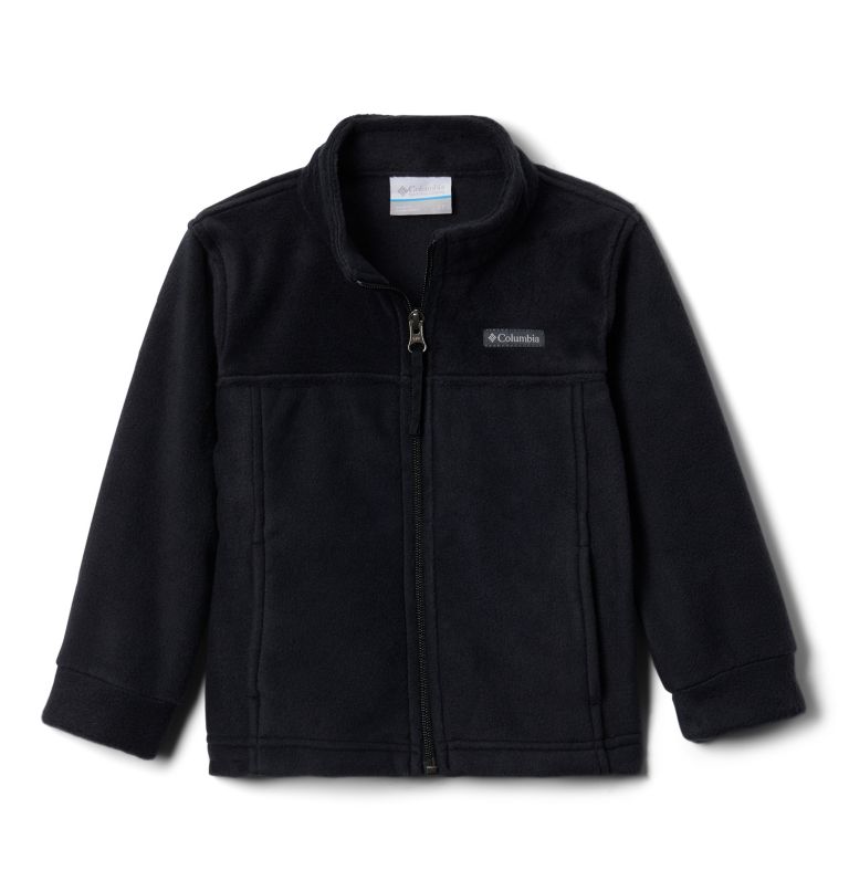 Thumbnail: Boys’ Toddler Steens Mountain II Fleece Jacket, Color: Black, image 3