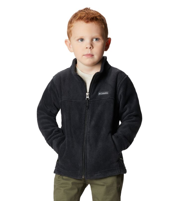 Boys’ Toddler Steens Mountain II Fleece Jacket, Color: Black, image 1