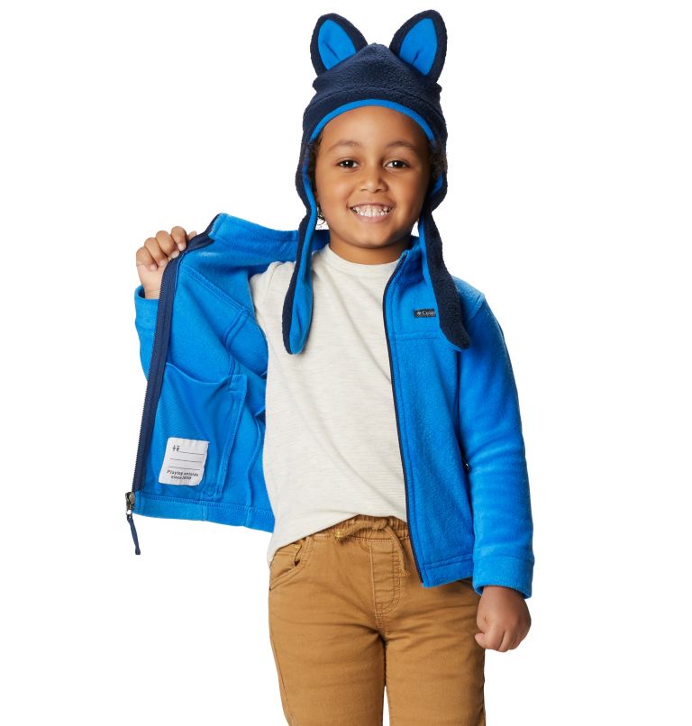 Boys’ Toddler Steens Mountain II Fleece Jacket, Color: Super Blue, image 7