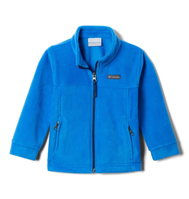 Thumbnail: Boys’ Toddler Steens Mountain II Fleece Jacket, Color: Super Blue, image 3