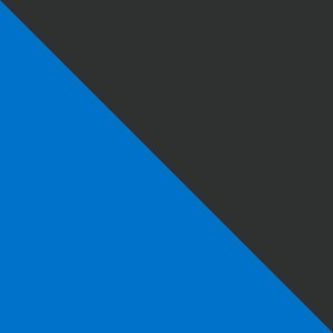 Azure Blue, Charcoal Heather