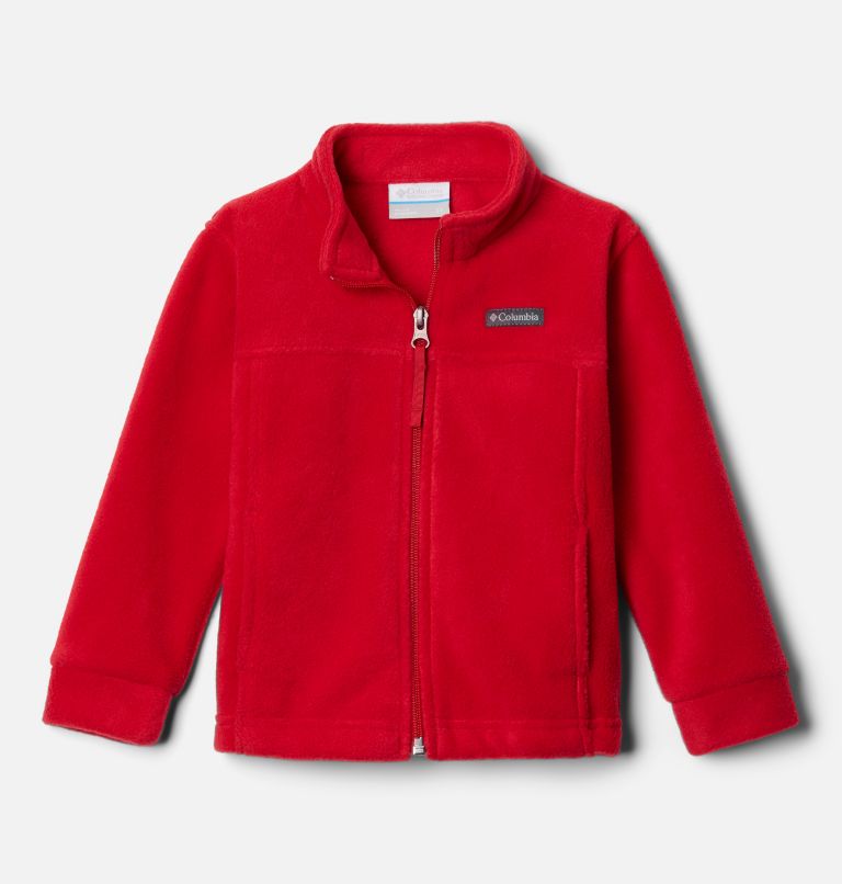 Thumbnail: Boys’ Toddler Steens Mountain II Fleece Jacket, Color: Mountain Red, image 1