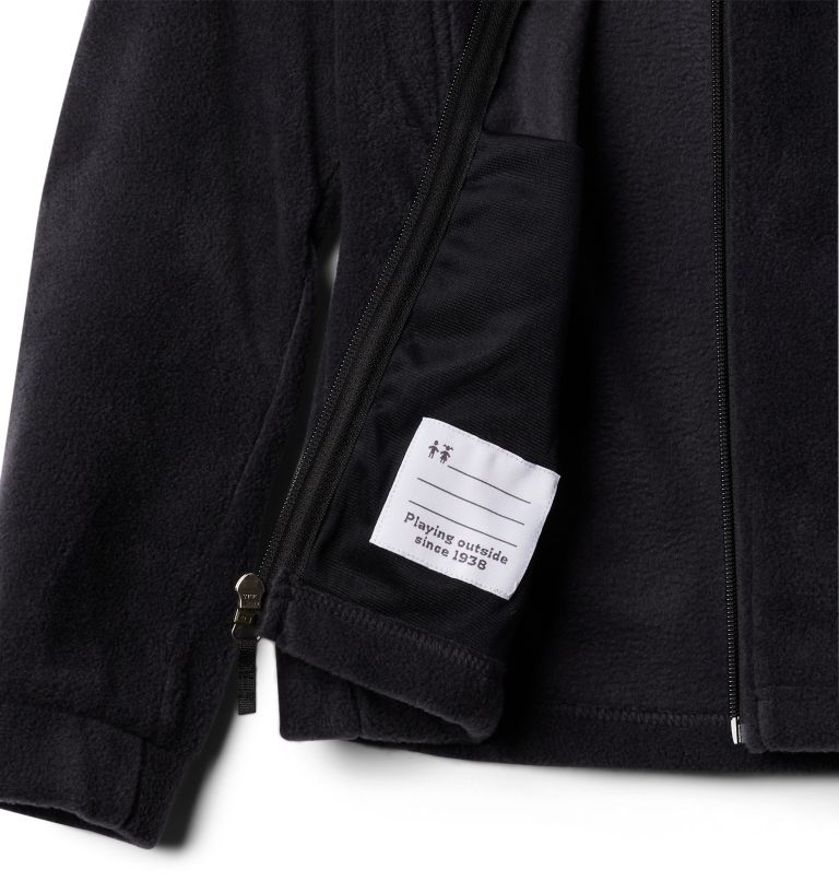 Girls’ Benton Springs Fleece Jacket, Color: Black, image 4