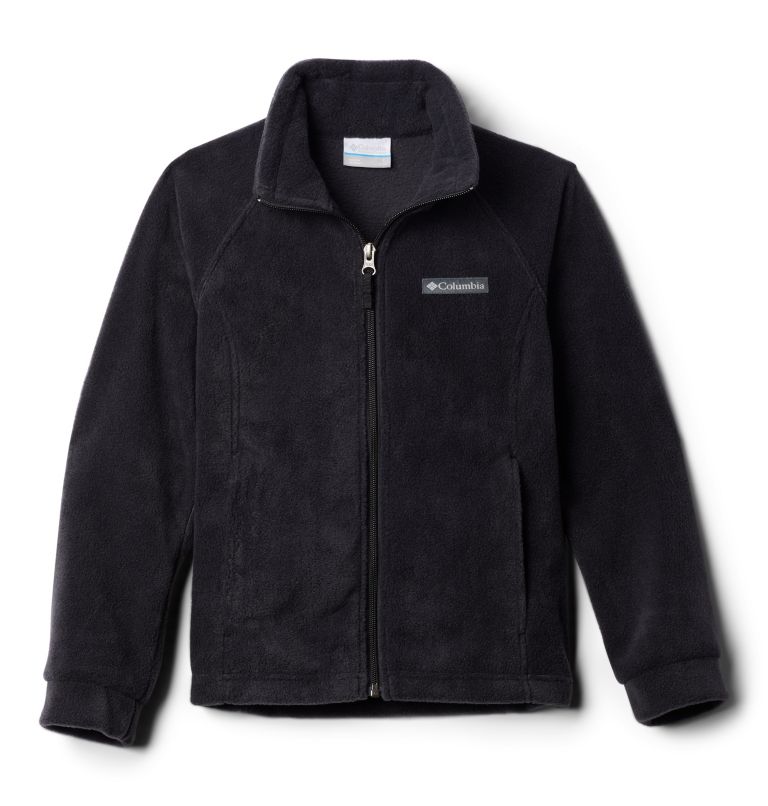Thumbnail: Girls’ Benton Springs Fleece Jacket, Color: Black, image 2