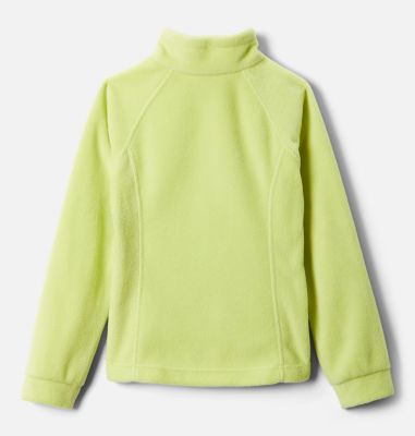 yellow columbia fleece jacket