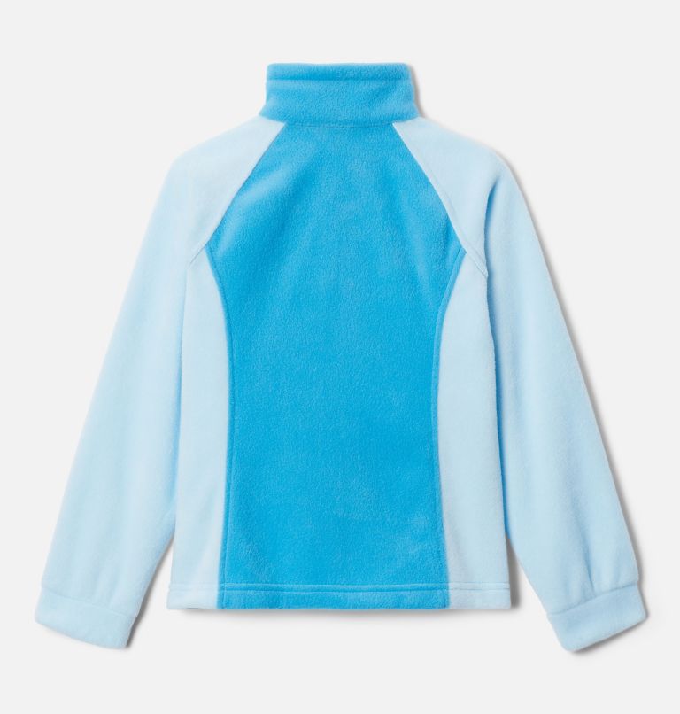 Thumbnail: Girls’ Benton Springs Fleece Jacket, Color: Spring Blue, Blue Chill, image 2