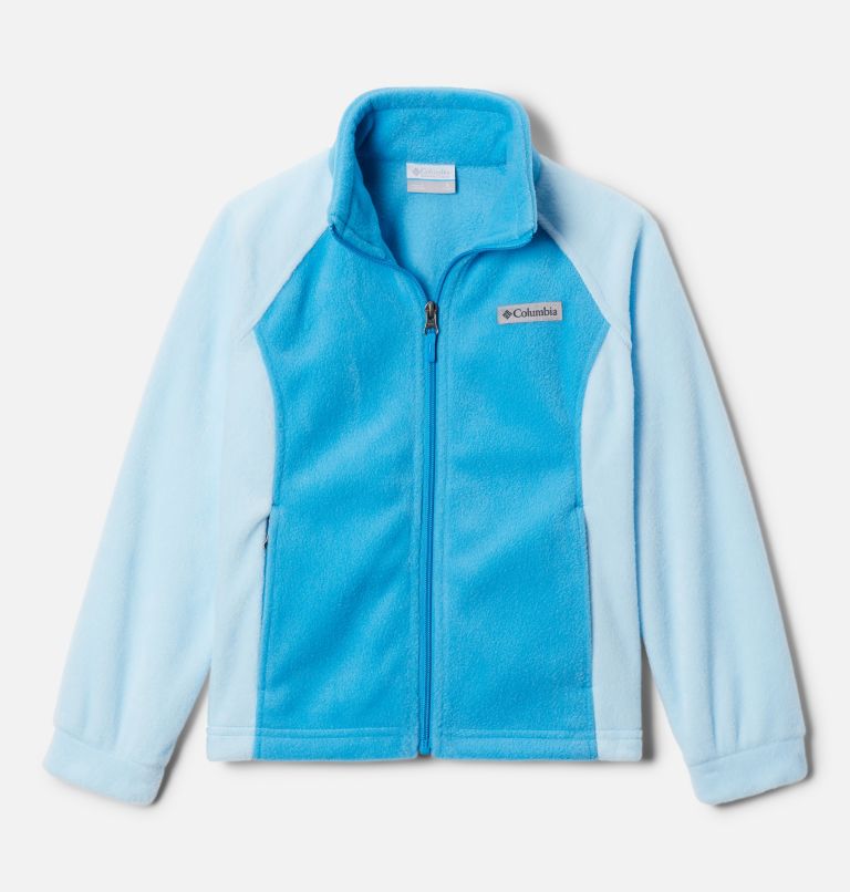 Girls’ Benton Springs Fleece Jacket, Color: Spring Blue, Blue Chill, image 1