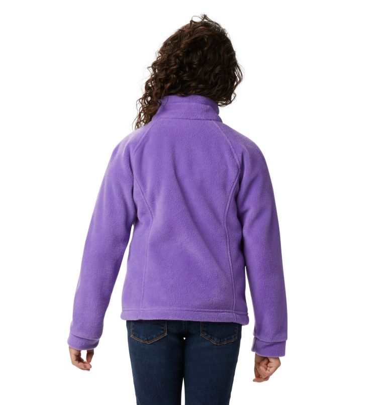 Girls’ Benton Springs Fleece Jacket, Color: Grape Gum, image 6