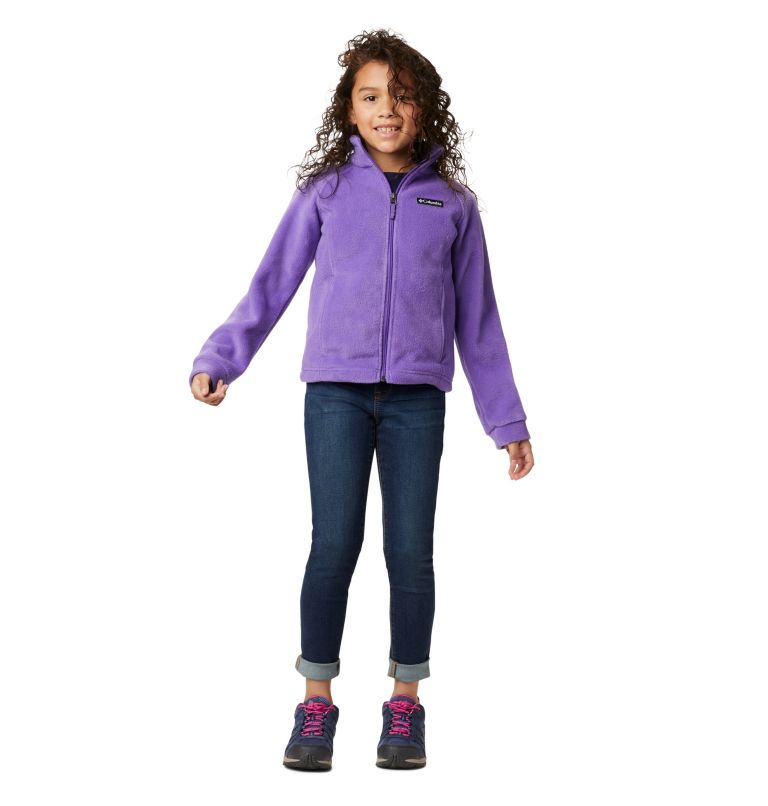Thumbnail: Girls’ Benton Springs Fleece Jacket, Color: Grape Gum, image 10