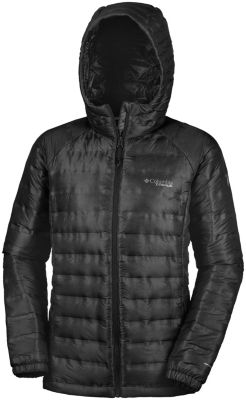 columbia titan ridge down hooded jacket