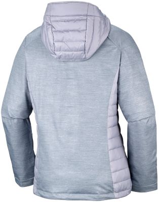 grey hoodie jacket women's