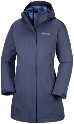 columbia women's salcantay long interchange jacket