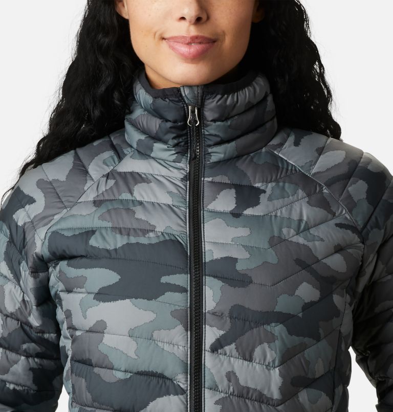 Powder Lite Jacket | 012 | XS, Color: Black Traditional Camo, image 4