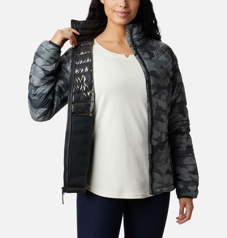 Powder Lite Jacket | 012 | XS, Color: Black Traditional Camo, image 6