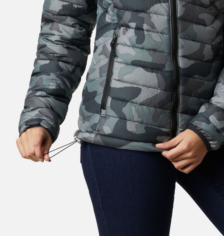 Powder Lite Jacket | 012 | XS, Color: Black Traditional Camo, image 7