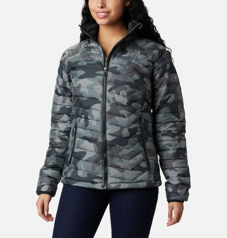 Powder Lite Jacket | 012 | XS, Color: Black Traditional Camo, image 1