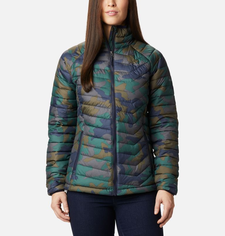 Powder Lite Jacket | 472 | XXL, Color: Dark Nocturnal Traditional Camo Print, image 1