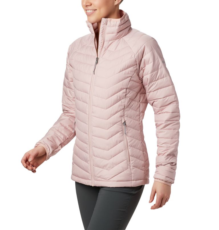 Thumbnail: Women's Powder Lite Jacket, Color: Dusty Pink, image 1