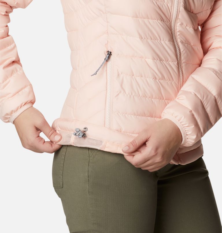 Women’s Powder Lite Jacket, Color: Peach Blossom, image 7