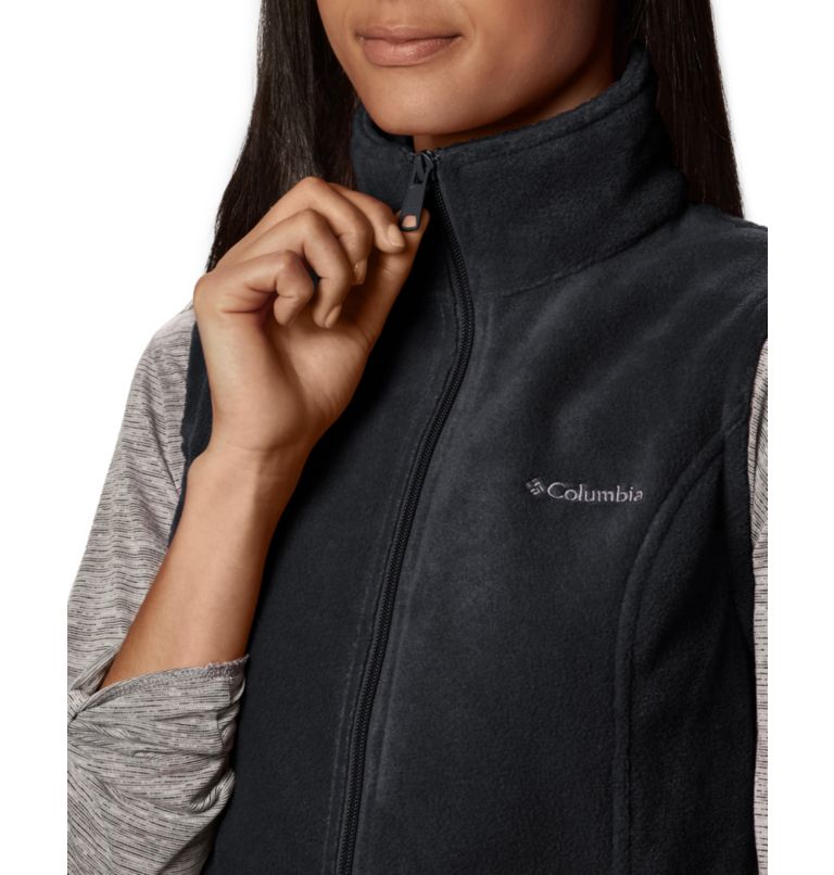 Thumbnail: Women’s Benton Springs Fleece Vest, Color: Black, image 5