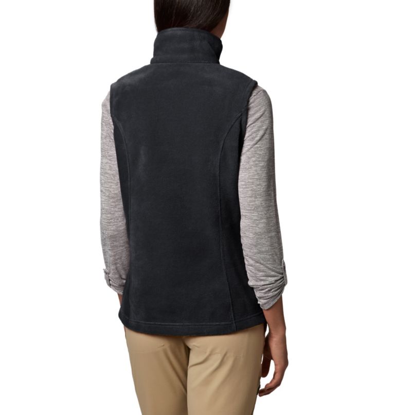 Thumbnail: Women’s Benton Springs Fleece Vest, Color: Black, image 2