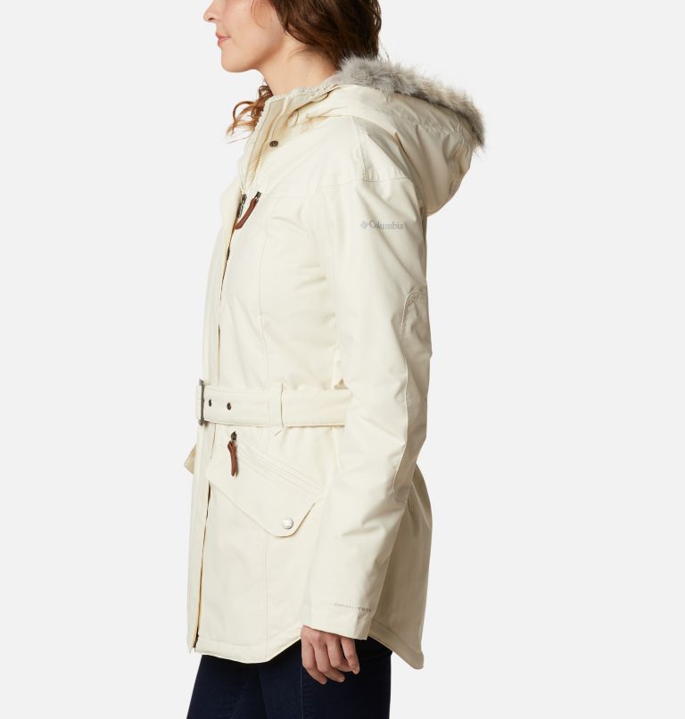 Women's Carson Pass II Jacket, Color: Chalk, image 3