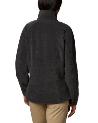 Women&rsquo;s Benton Springs&trade; Full Zip Fleece Jacket Benton Springs&trade; Full Zip | 010 | XS, Charcoal Heather, back