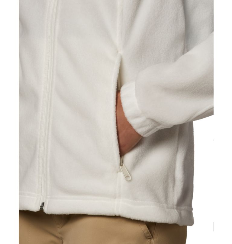 Women's Benton Springs Full Zip Fleece Jacket, Color: Sea Salt, image 6