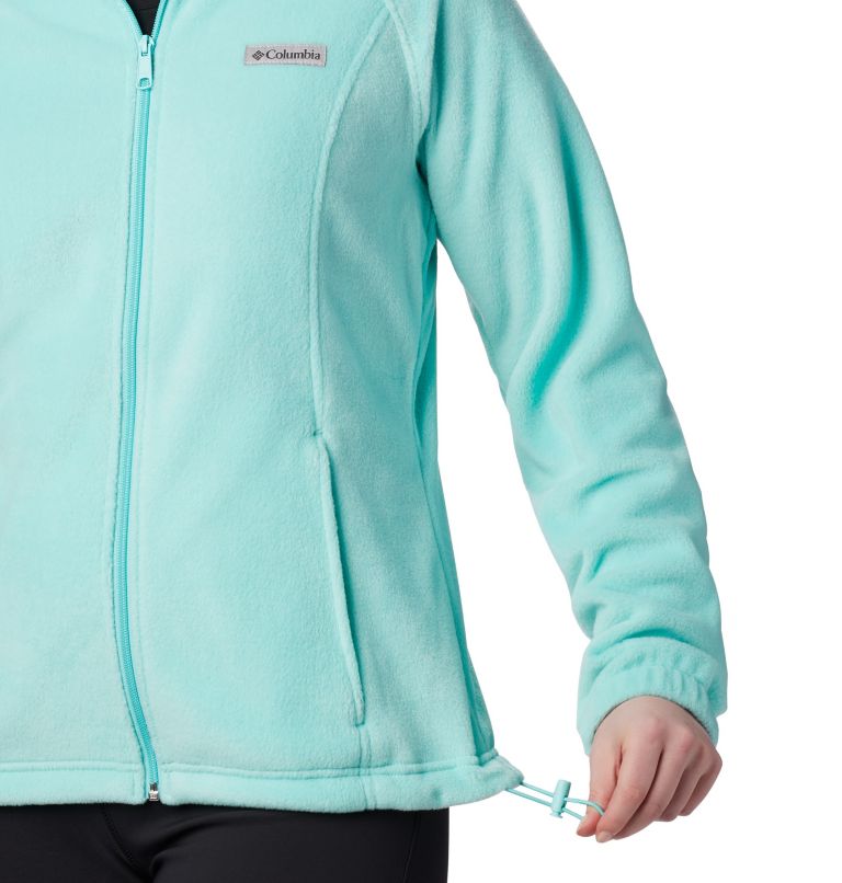 Women’s Benton Springs Full Zip Fleece Jacket, Color: Aquarium, image 3