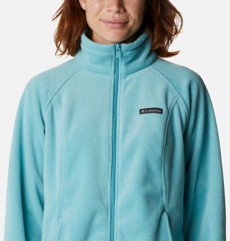 Women’s Benton Springs Full Zip Fleece Jacket, Color: Sea Wave, image 4