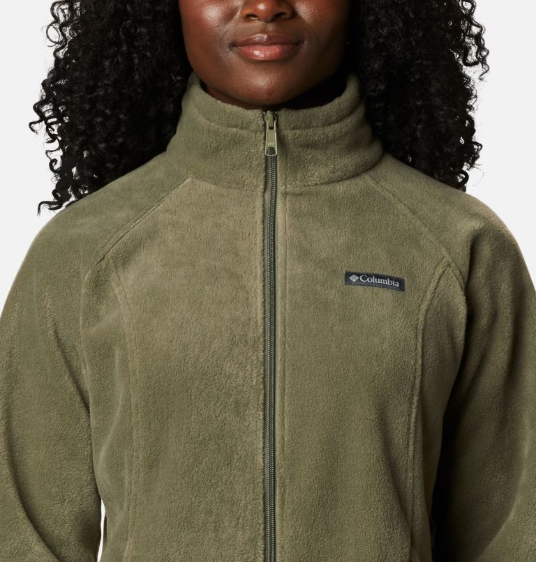 Women's Benton Springs Full Zip Fleece Jacket, Color: Stone Green, image 4