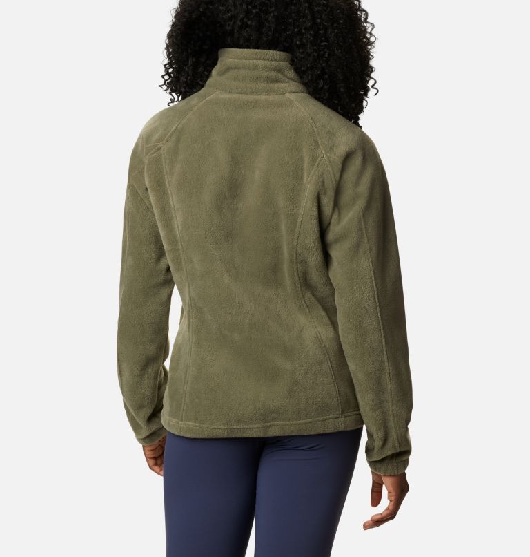 Women’s Benton Springs Full Zip Fleece Jacket, Color: Stone Green, image 2