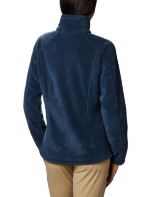 Women&rsquo;s Benton Springs&trade; Full Zip Fleece Jacket Benton Springs&trade; Full Zip | 010 | XS, Columbia Navy, back