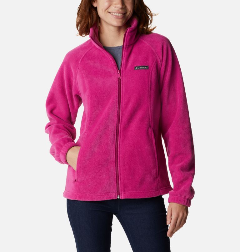 Veste Polaire Femme Columbia Benton Springs Full Zip Rose Clair