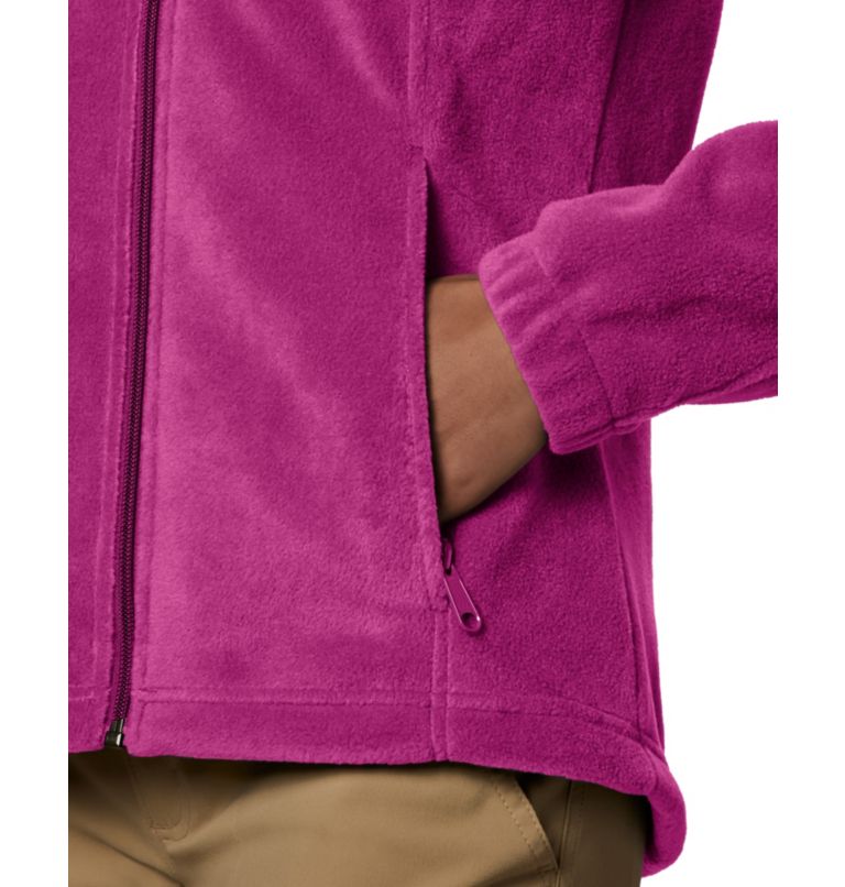 Thumbnail: Women’s Benton Springs Full Zip Fleece Jacket, Color: Fuchsia, image 4