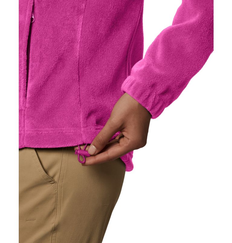 Thumbnail: Women's Benton Springs Full Zip Fleece Jacket, Color: Fuchsia, image 5