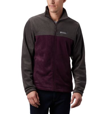 Shark, Black Cherry Men’s Steens Mountain™ 2.0 Full Zip Fleece Jacket, View 0