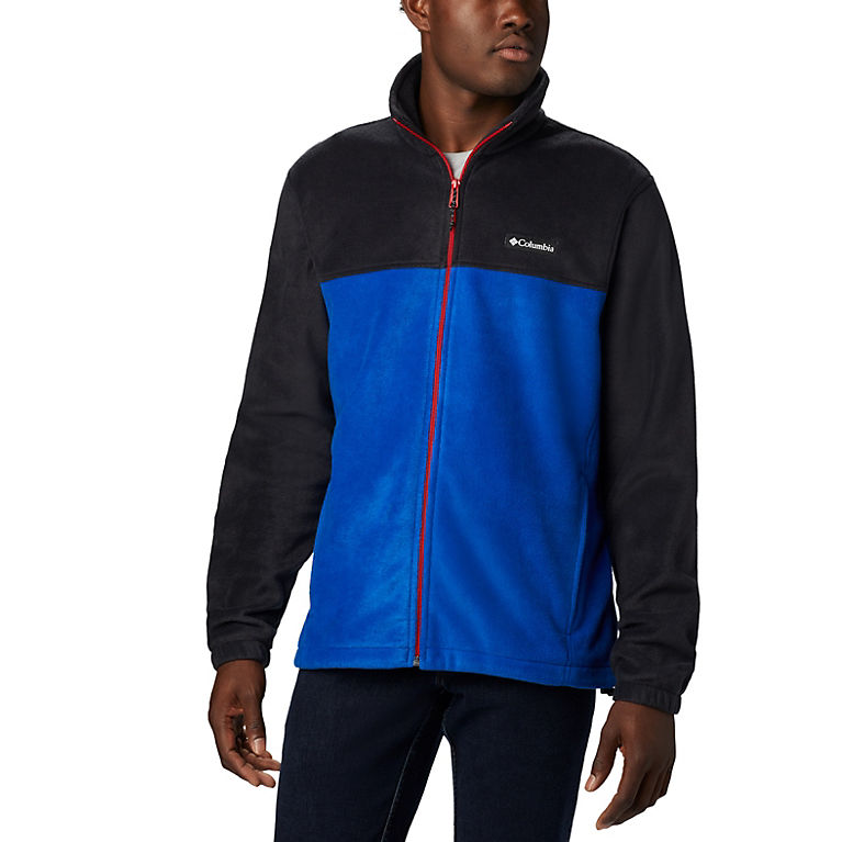 Black, Azul, Mountain Red Men's Steens Mountain™ 2.0 Full Zip Fleece Jacket, View 0