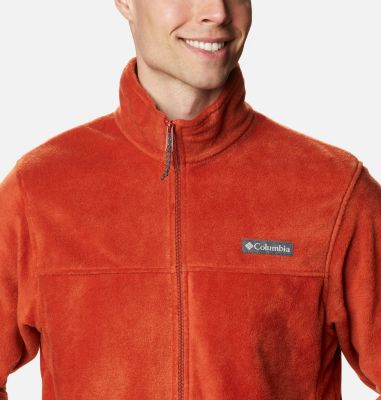 columbia red fleece jacket