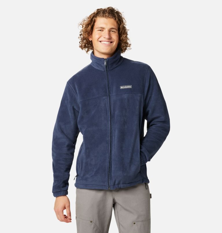 Thumbnail: Men's Steens Mountain 2.0 Full Zip Fleece Jacket, Color: Collegiate Navy, image 8
