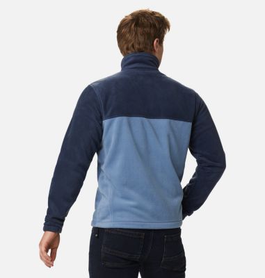 Men's Steens Mountain&trade; 2.0 Full Zip Fleece Jacket Steens Mountain&trade; Full Zip 2.0 | 470 | S, Collegiate Navy, Bluestone, back