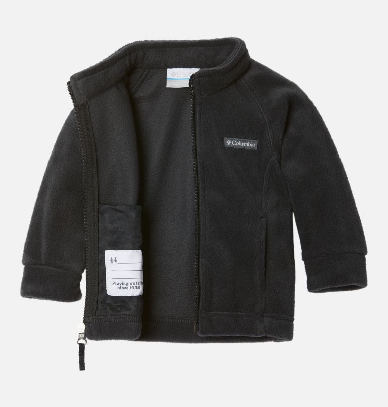 Girls’ Infant Benton Springs Fleece Jacket, Color: Black, image 3