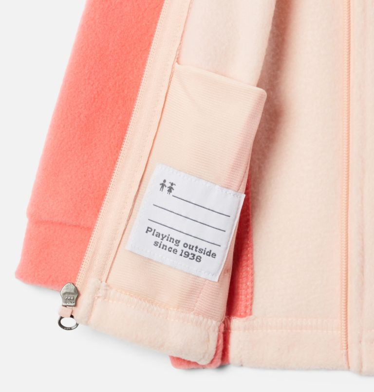 Girls’ Infant Benton Springs Fleece Jacket, Color: Blush Pink, Peach Blossom, image 3