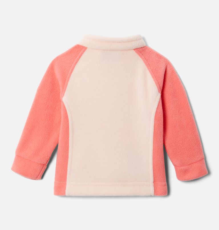 Thumbnail: Girls’ Infant Benton Springs Fleece Jacket, Color: Blush Pink, Peach Blossom, image 2