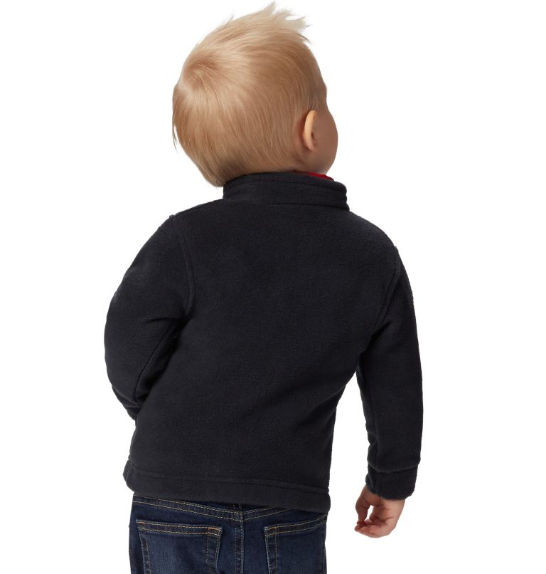 Thumbnail: Boys’ Infant Steens Mountain II Fleece Jacket, Color: Black, image 6