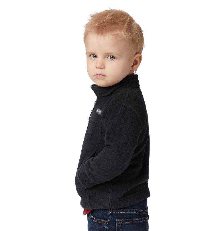 Thumbnail: Boys’ Infant Steens Mountain II Fleece Jacket, Color: Black, image 7