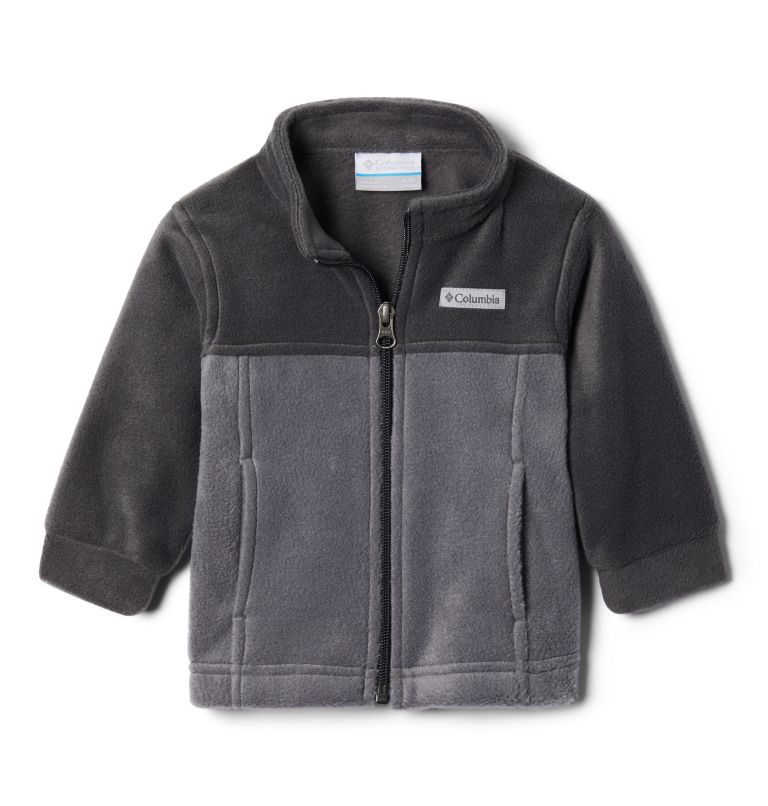 Boys’ Infant Steens Mountain II Fleece Jacket, Color: City Grey, Shark, image 1