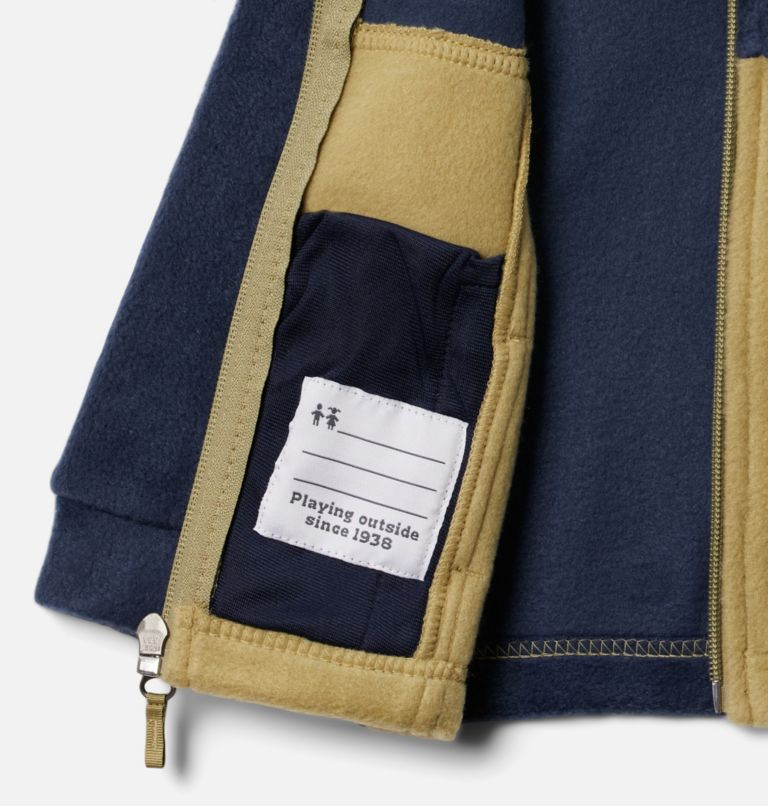 Boys’ Infant Steens Mountain II Fleece Jacket, Color: Savory, Collegiate Navy